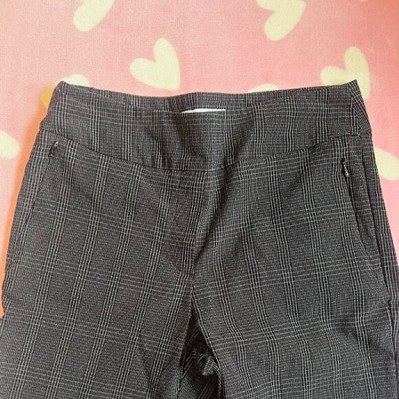 EUC Margaret M plaid slimming dress pants size M - Picture 2 of 4